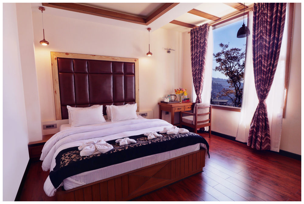 Pine Tree And Hotel Darjeeling (West Bengal)